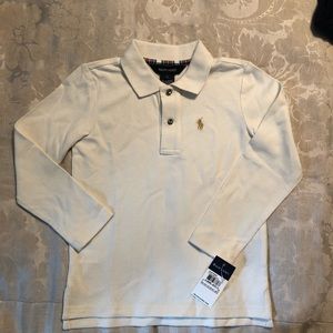Ralph Lauren Rare Girls Polo with Crystal Buttons